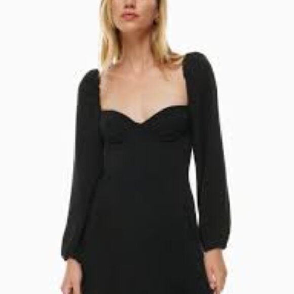Wilfred Novella Dress in Black - Size 2 - Picture 3 of 11